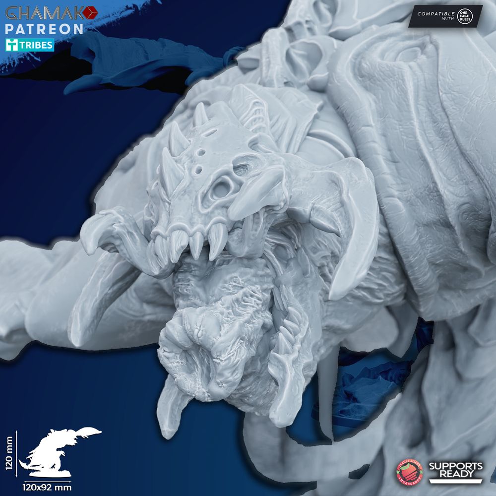 Bio Swarm Polistes Carnifex (4 Units), proxy miniature, squad, 28mm heroic scale unpainted resin, view 2