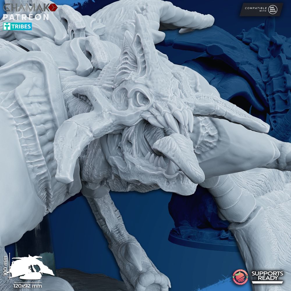 Bio Swarm Raptoratrix (4 Units), proxy miniature, squad, 28mm heroic scale unpainted resin, view 3
