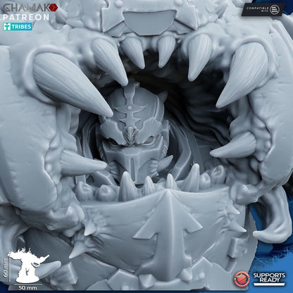 Dark Space Knights Possessed Eradicators V2, proxy miniature, 28mm heroic scale unpainted resin, view 6
