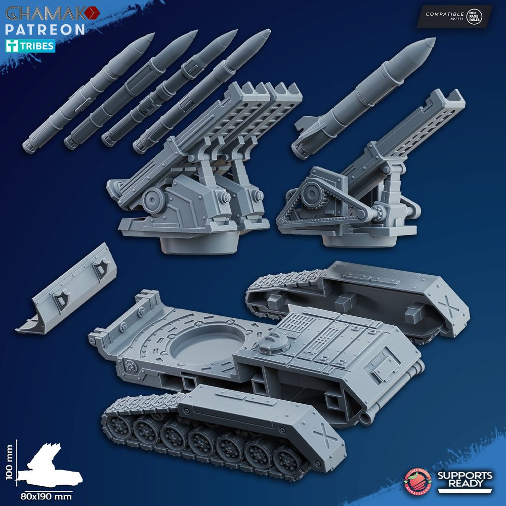 Freedom Guard Self-Propelled Artillery, Imperial Army proxy miniature, 28mm heroic scale unpainted resin, view 3