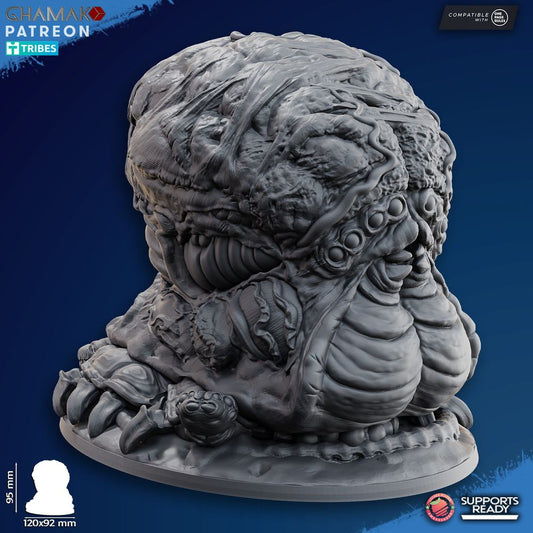 Bio Swarm Brain, proxy miniature, monster, 28mm heroic scale unpainted resin