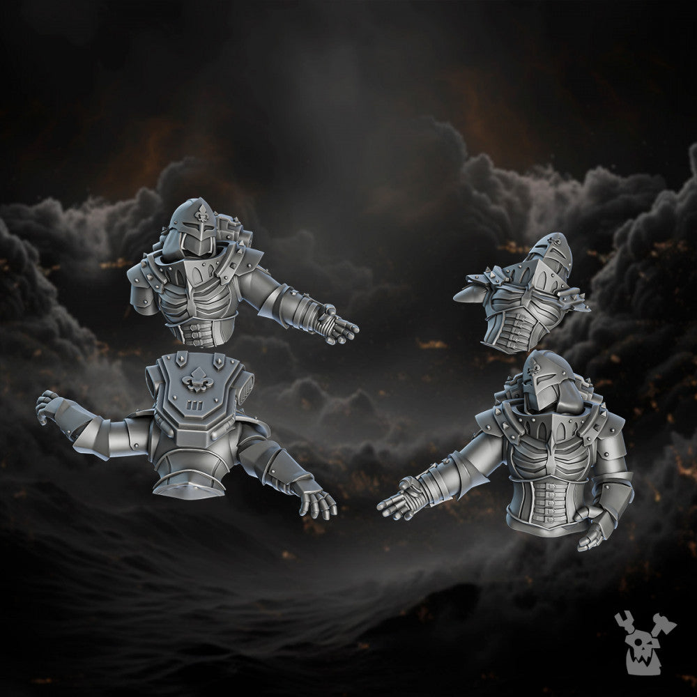 Battle Sisters Fallen Sisters, resin conversion bits, bits, 28mm heroic scale unpainted resin