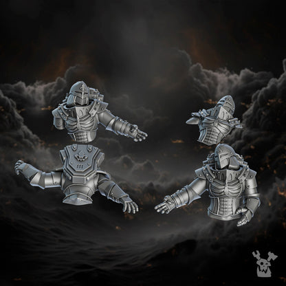 Battle Sisters Fallen Sisters, resin conversion bits, bits, 28mm heroic scale unpainted resin