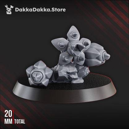 Great Harvest Osedax Swarm, Bio Swarm proxy miniature, 28mm heroic scale unpainted resin