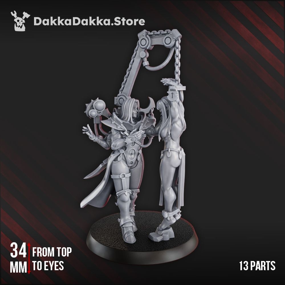 Pleasure Knights Hospital Spinner, proxy miniature, vehicle, 28mm heroic scale unpainted resin, view 5