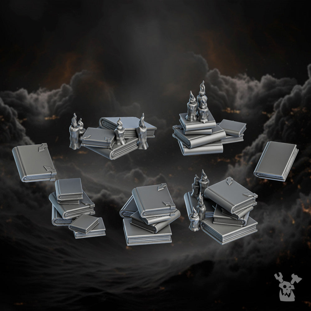 Battle Sisters Bases Decor, resin conversion bits, bits, 28mm heroic scale unpainted resin