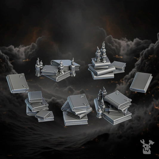 Battle Sisters Bases Decor, resin conversion bits, bits, 28mm heroic scale unpainted resin