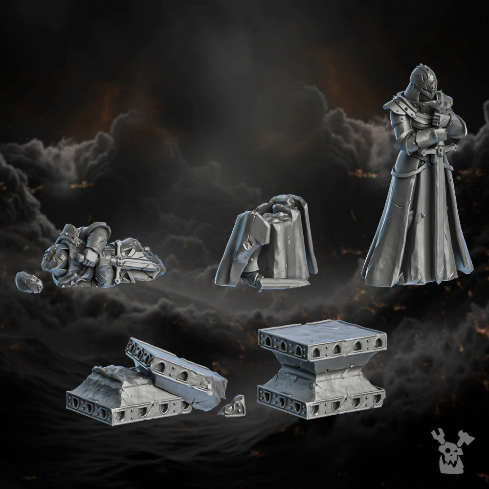 Battle Sisters Terrain, resin conversion bits, 28mm heroic scale unpainted resin