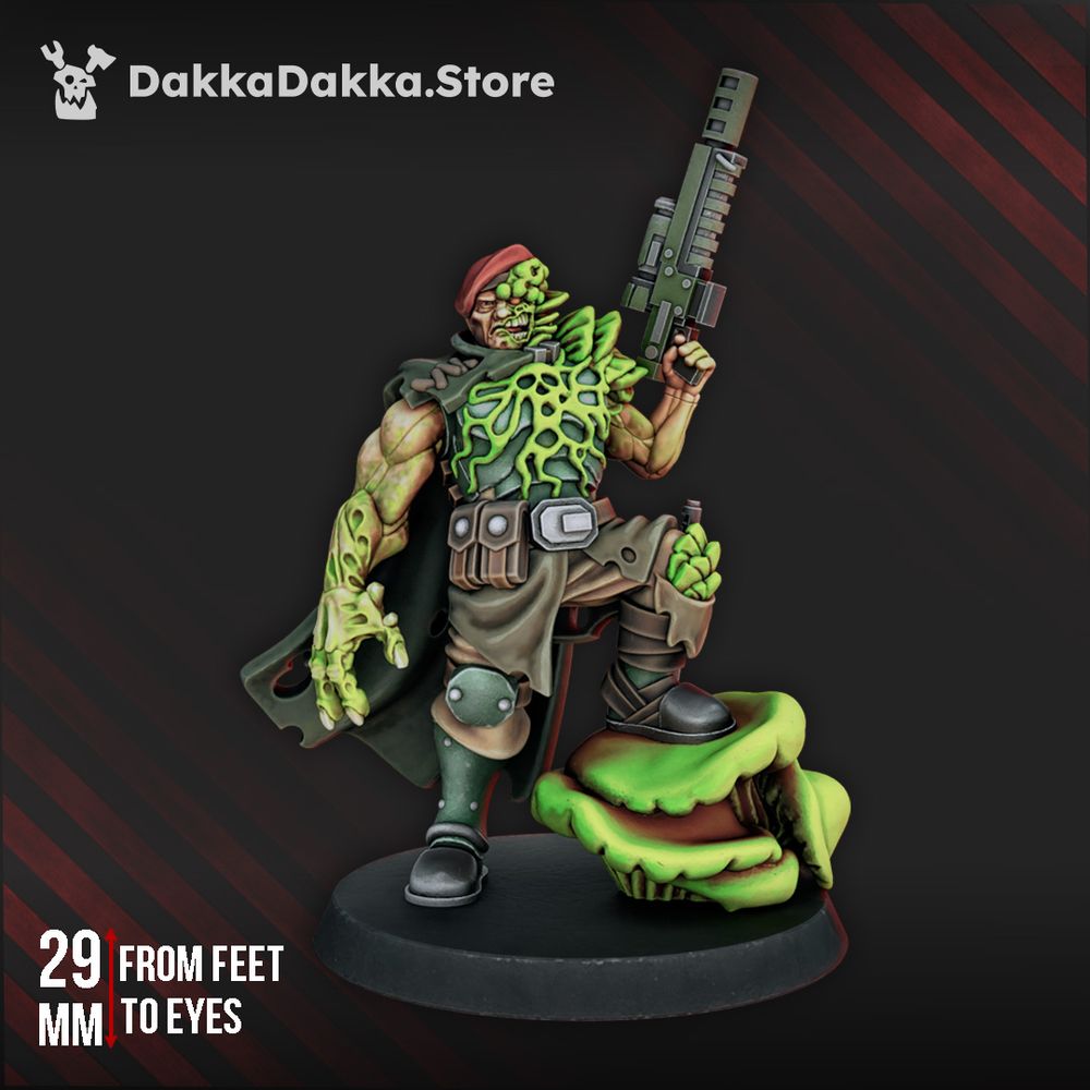Plague Knights Kane The Infected Claw, proxy miniature, weapons, 28mm heroic scale unpainted resin