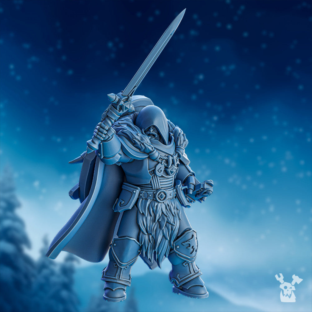 Wolf Knights Bob The Mascot, proxy miniature, character, 28mm heroic scale unpainted resin