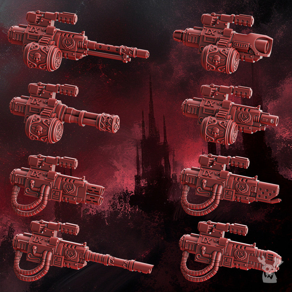 Crimson Knights Ancient Era Weapons Upgrade Pack, resin conversion bits, squad, 28mm heroic scale unpainted r
