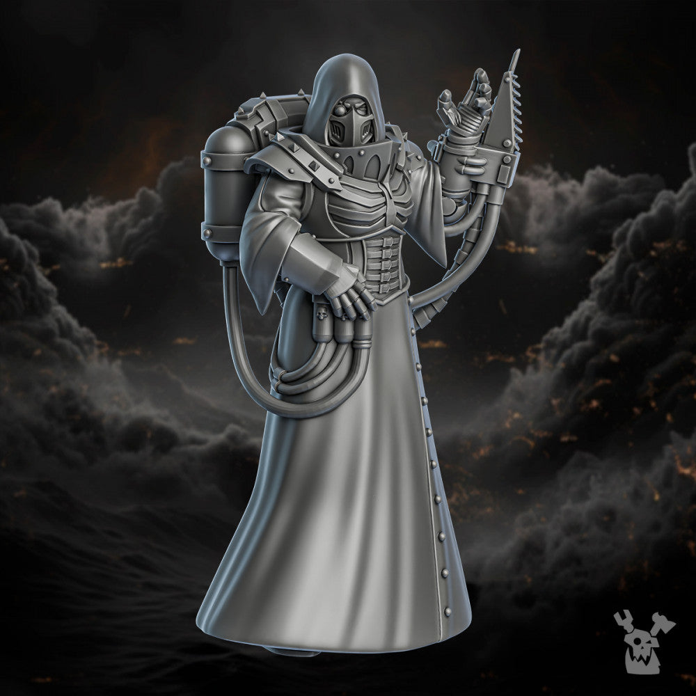 Battle Sisters Lifeline Sister, proxy miniature, 28mm heroic scale unpainted resin