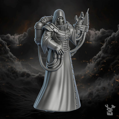 Battle Sisters Lifeline Sister, proxy miniature, 28mm heroic scale unpainted resin