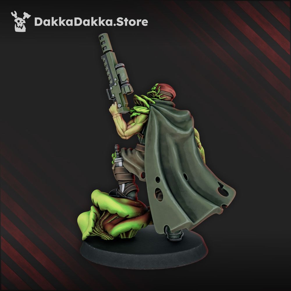 Plague Knights Kane The Infected Claw, proxy miniature, weapons, 28mm heroic scale unpainted resin, view 2