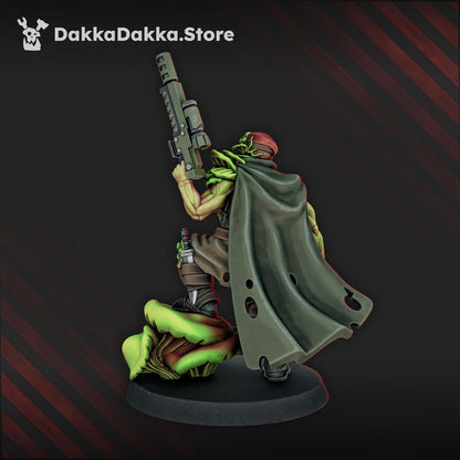 Plague Knights Kane The Infected Claw, proxy miniature, weapons, 28mm heroic scale unpainted resin, view 2