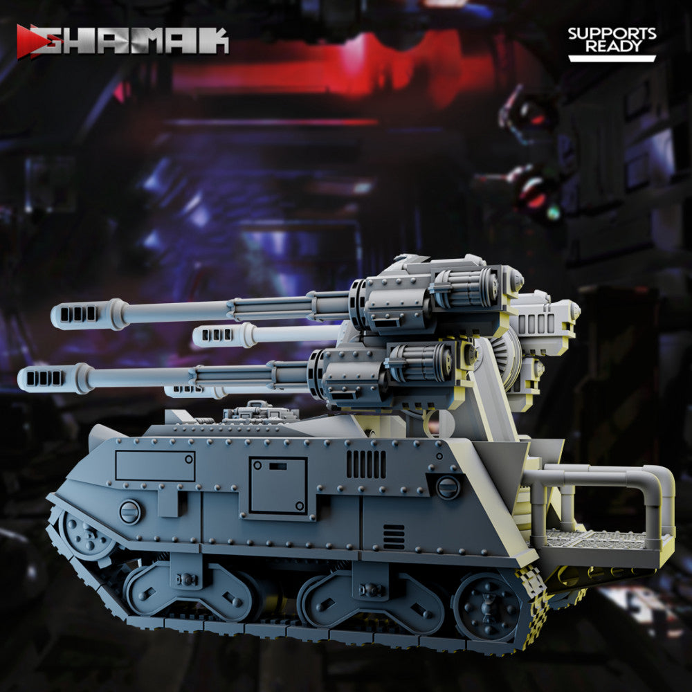 Firstborn Rodina Apc Tunguska, Imperial Army proxy miniature, transport, 28mm heroic scale unpainted resin, view 2