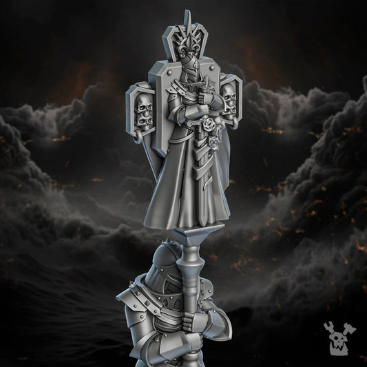 Battle Sisters Relict Sister, proxy miniature, 28mm heroic scale unpainted resin