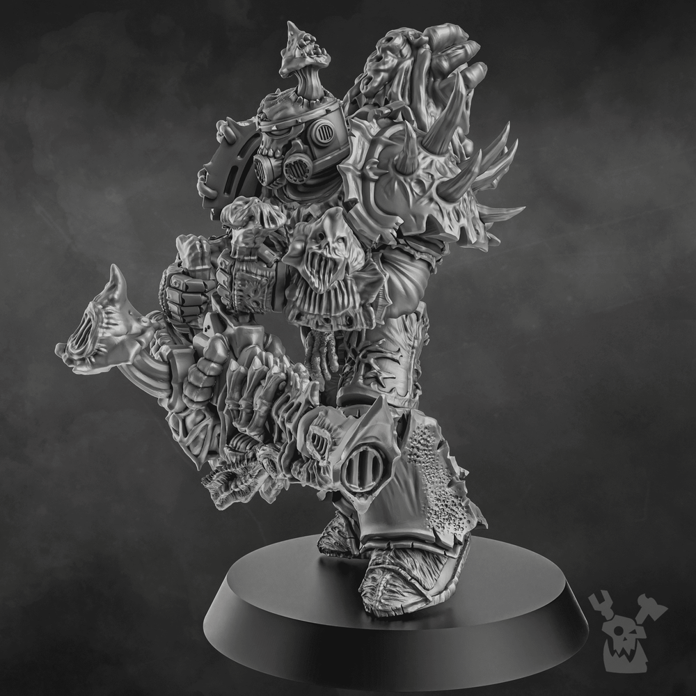Plague Knights Warriors Doom Mantle (5 Units), proxy miniature, squad, 28mm heroic scale unpainted resin