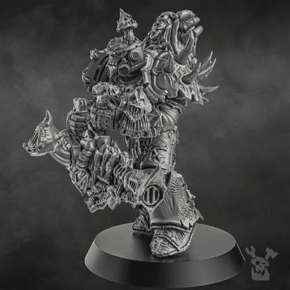 Plague Knights Warriors Doom Mantle (5 Units), proxy miniature, squad, 28mm heroic scale unpainted resin