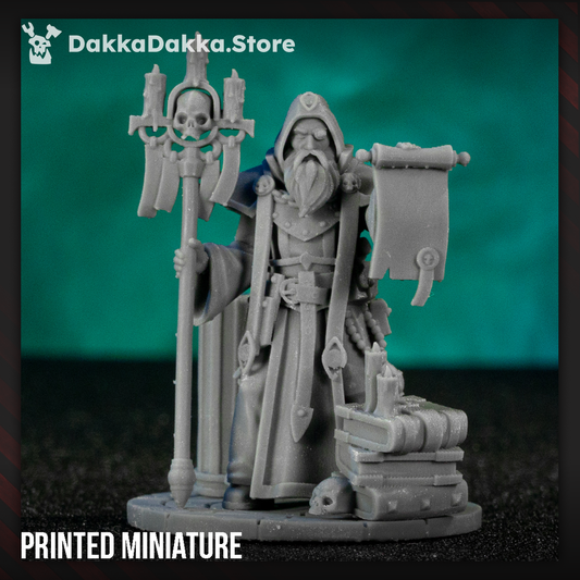 Tuai Mar-Duk Tribe Deflesher, proxy miniature, 28mm heroic scale unpainted resin