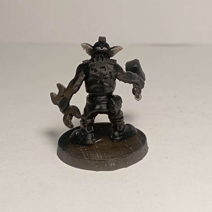 Orks Gobbo Squad, proxy miniature, 28mm heroic scale unpainted resin, view 4