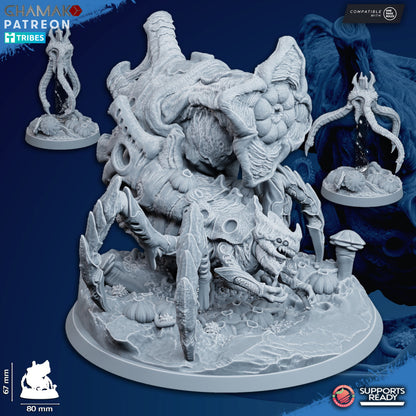 Bio Swarm Sporespitters (3 Units), proxy miniature, squad, 28mm heroic scale unpainted resin