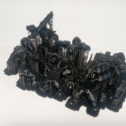 Orks Umiez Burnerz, proxy miniature, 28mm heroic scale unpainted resin, view 10