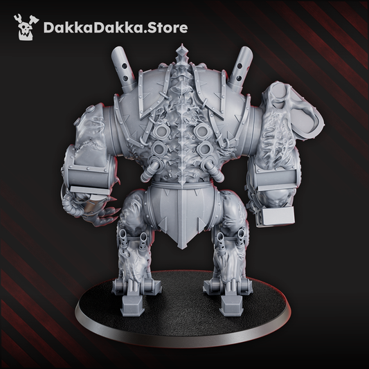 Bloodthirsty Knights Flesh Befouler Machine, proxy miniature, 28mm heroic scale unpainted resin, view 2
