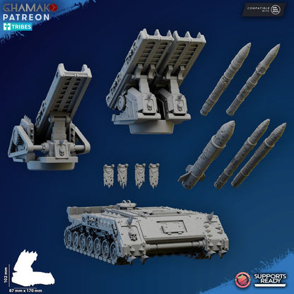 Space Knights Imperators Heavy Militum Hellstorm (5 Units), proxy miniature, squad, 28mm heroic scale, view 4