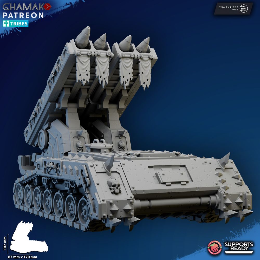 Dark Space Knights Hellstorm, proxy miniature, 28mm heroic scale unpainted resin, view 3