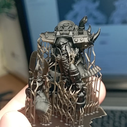 Orks Heavy Strikerz Posse, proxy miniature, vehicle, 28mm heroic scale unpainted resin, view 5