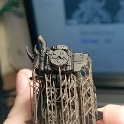 Orks Heavy Strikerz Posse, proxy miniature, vehicle, 28mm heroic scale unpainted resin, view 7