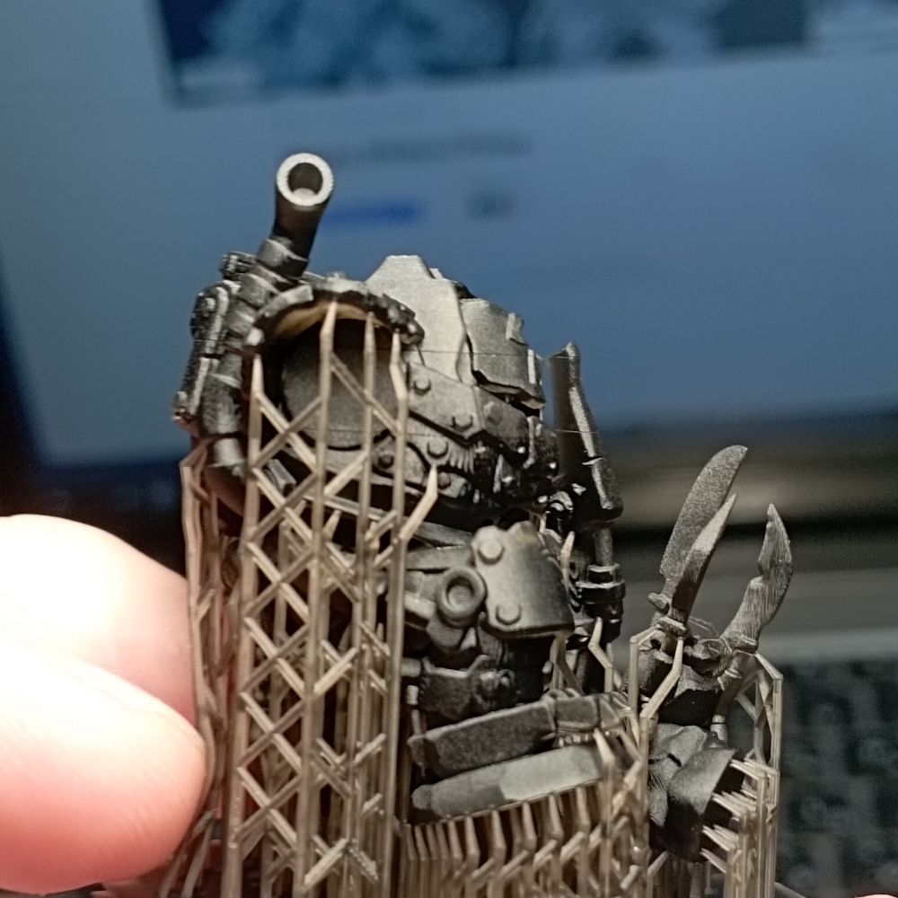 Orks Heavy Strikerz Posse, proxy miniature, vehicle, 28mm heroic scale unpainted resin, view 8
