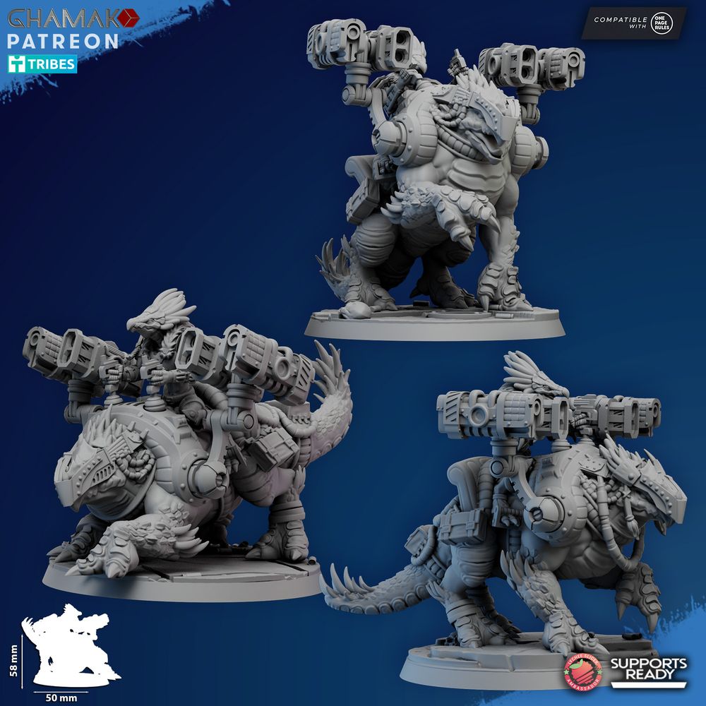 Tuai Ravok Cannons, proxy miniature, artillery, 28mm heroic scale unpainted resin