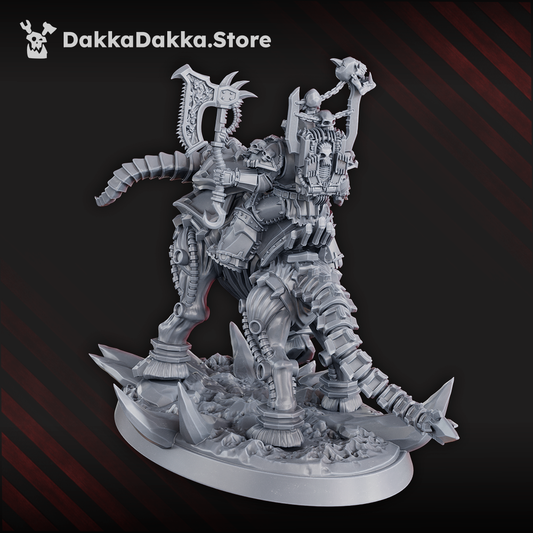 Bloodthirsty Knights The Soul Slasher Lord, proxy miniature, character, 28mm heroic scale unpainted resi
