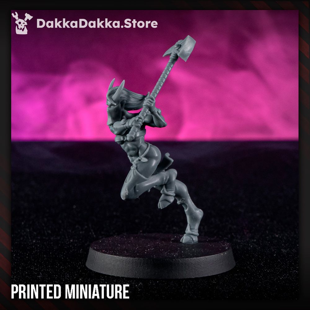 Gomorrah Idolaters Vanguard Zanthera, Battle Sisters proxy miniature, scout, 28mm heroic scale unpainted resin, view 3
