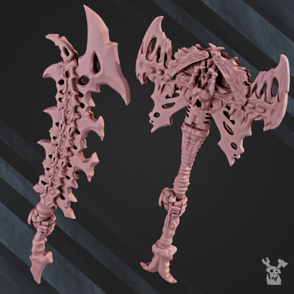 Plague Knights Avatar, proxy miniature, 28mm heroic scale unpainted resin, view 9