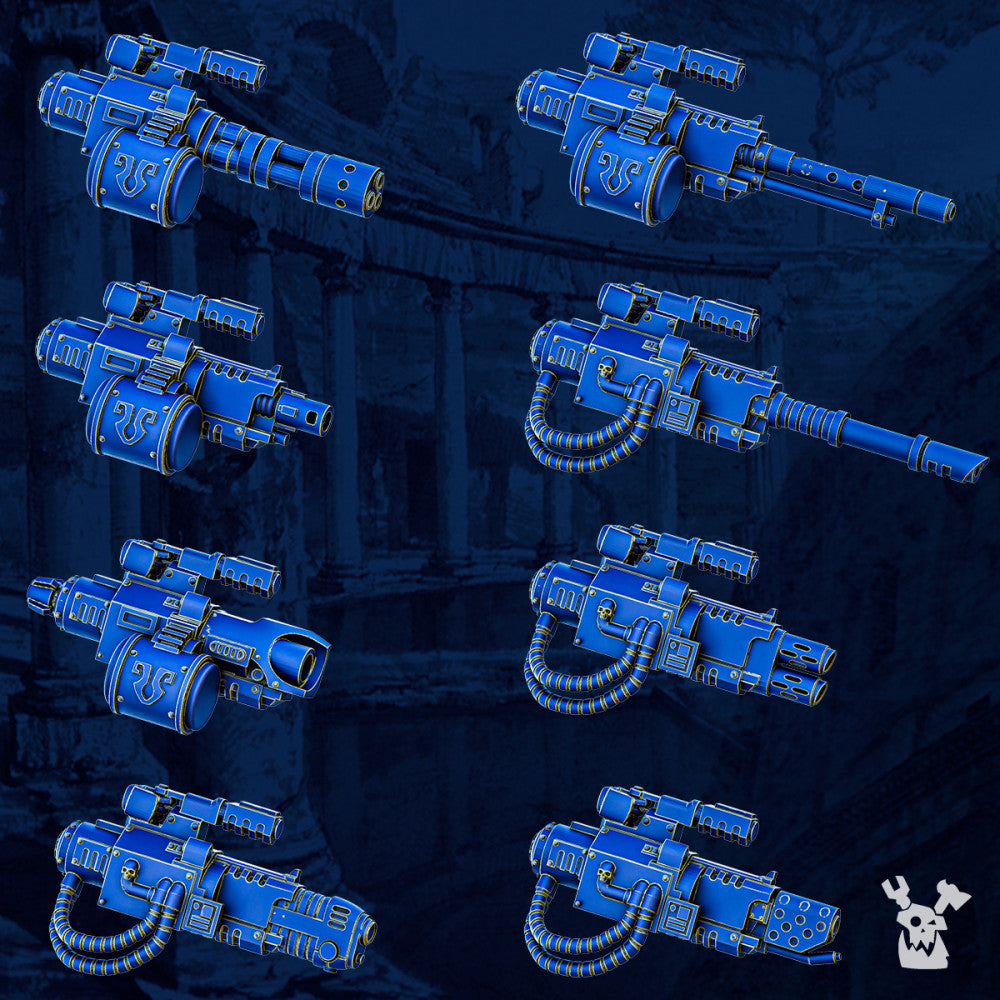 Ultra Knights Ancient Era Heavy Weapons Pack, resin conversion bits, squad, 28mm heroic scale unpainted r
