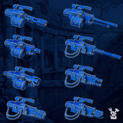 Ultra Knights Ancient Era Heavy Weapons Pack, resin conversion bits, squad, 28mm heroic scale unpainted r