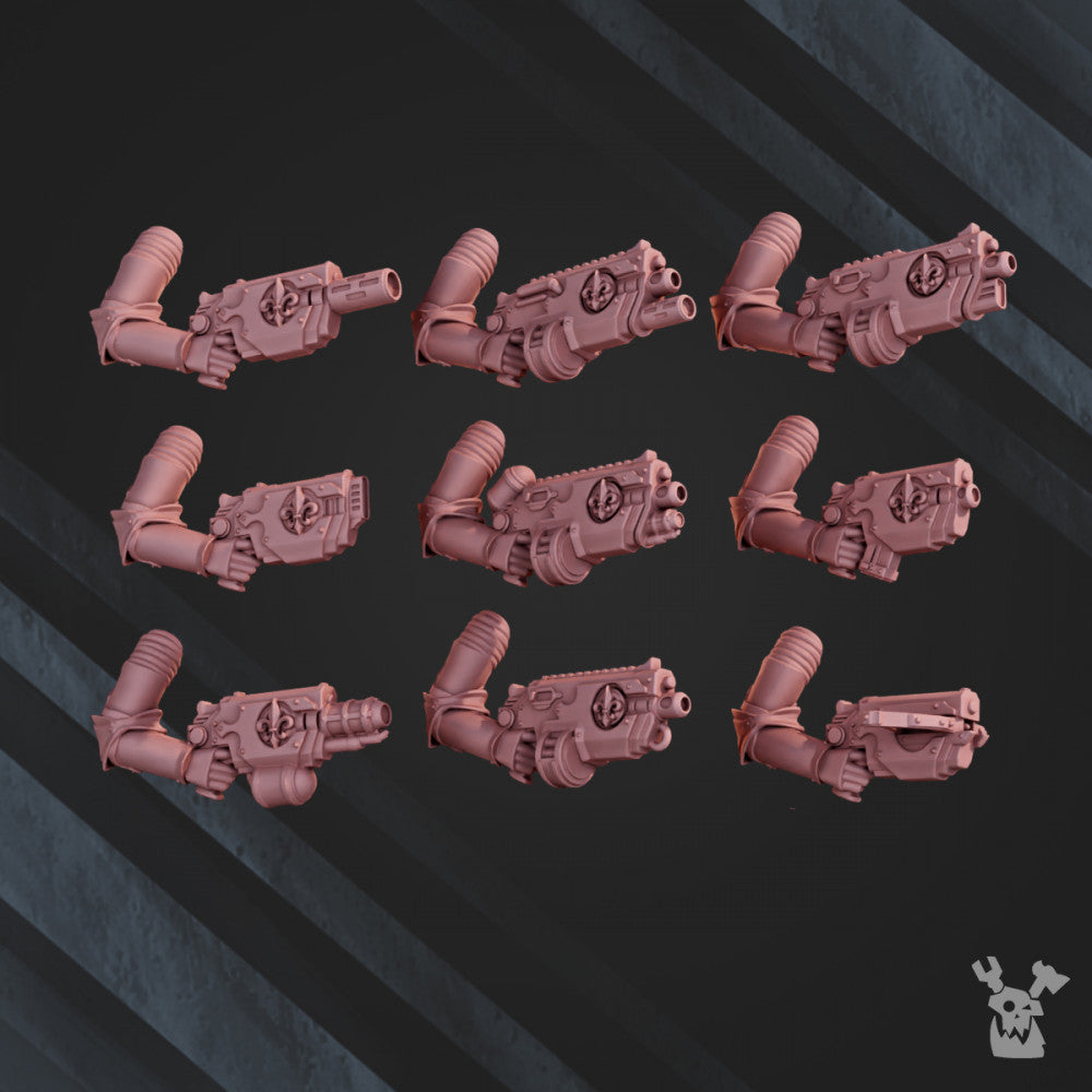 Battle Sisters Commander, proxy miniature, character, 28mm heroic scale unpainted resin