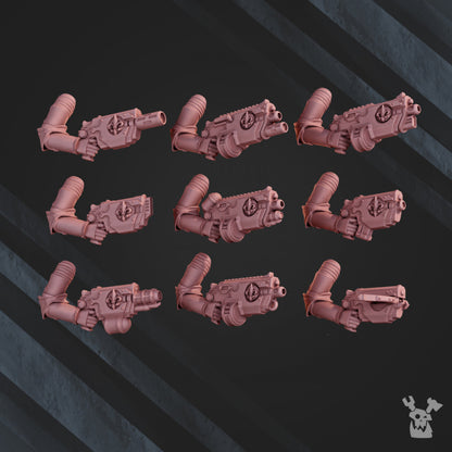 Battle Sisters Commander, proxy miniature, character, 28mm heroic scale unpainted resin