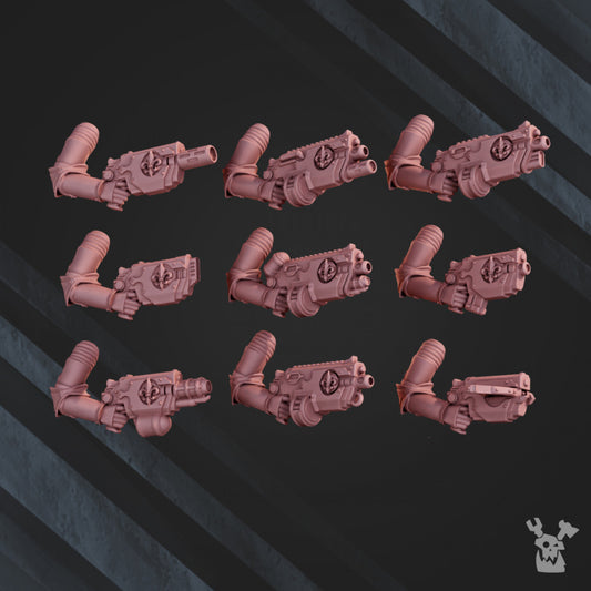 Battle Sisters Commander, proxy miniature, character, 28mm heroic scale unpainted resin