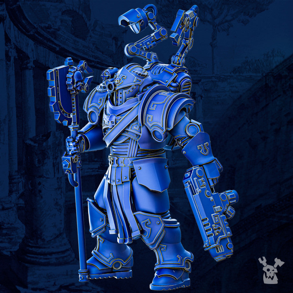Ultra Knights Mechanic, proxy miniature, 28mm heroic scale unpainted resin