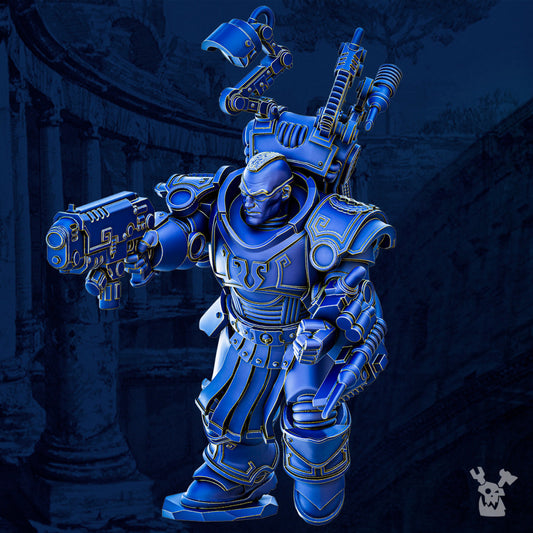 Ultra Knights Medic, proxy miniature, character, 28mm heroic scale unpainted resin
