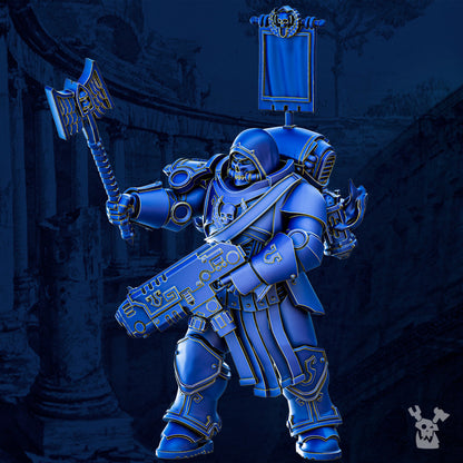 Ultra Knights Priest, proxy miniature, character, 28mm heroic scale unpainted resin