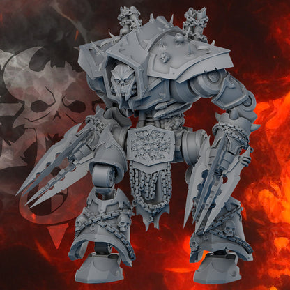 Necro Light Annihilator, proxy miniature, 28mm heroic scale unpainted resin