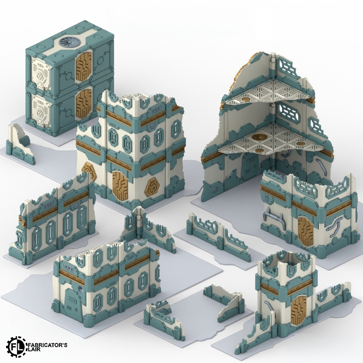 Space Dwarf Foldable Terrain - 11th Edition