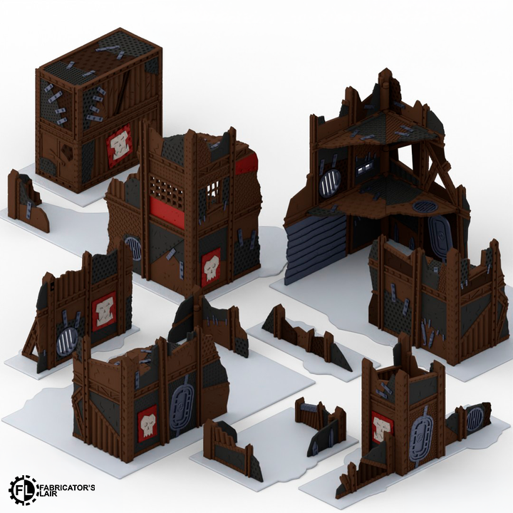 Ork Foldable Terrain - 11th Edition