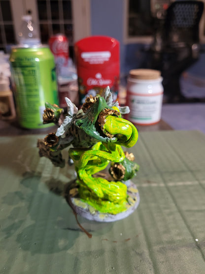 Plague Knights Drone, proxy miniature, 28mm heroic scale unpainted resin, view 2