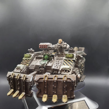 Iron Knights Full Fury Apc, proxy miniature, transport, 28mm heroic scale unpainted resin, view 5